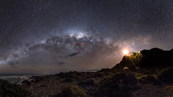 Галактика Млечный путь фото с земли