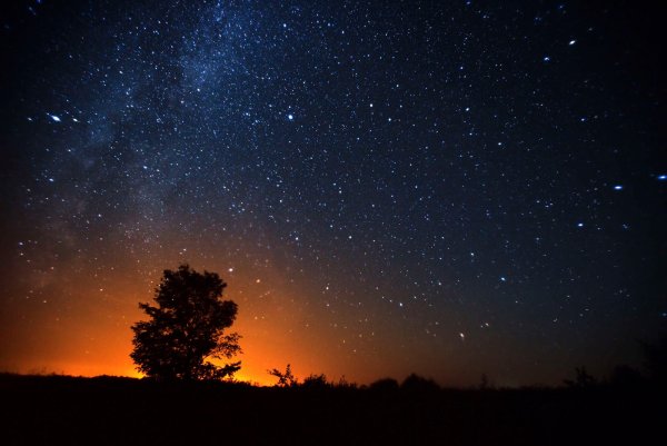 Ночное небо для экстерьера