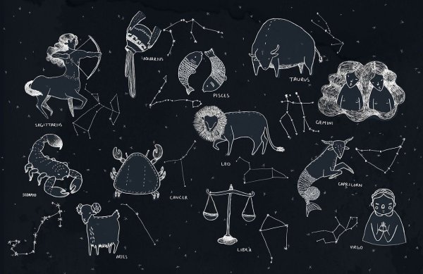 Созвездия зимнего неба Северного полушария