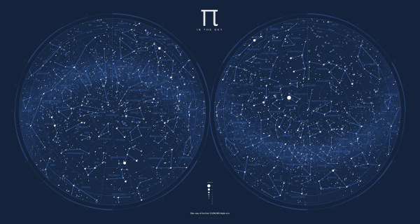 Орион на карте звездного неба Северное полушарие