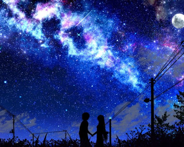 Эстетика неба ночью