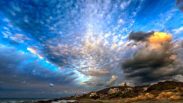 Небо с облаками