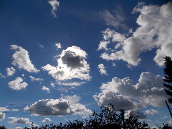 Красота неба летом