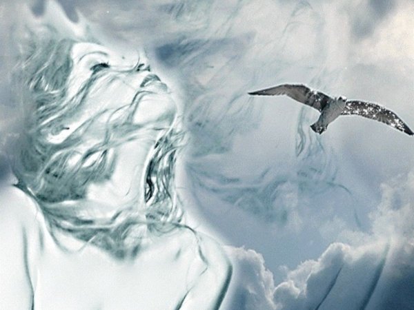 Душа уходит в небо