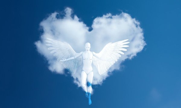 Облако в виде сердца