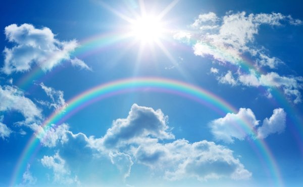 Радуга в небе