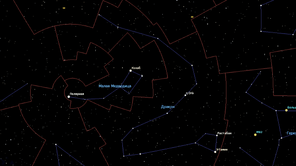 Созвездие дракон Этамин