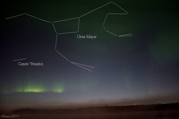 Canes Venatici Созвездие