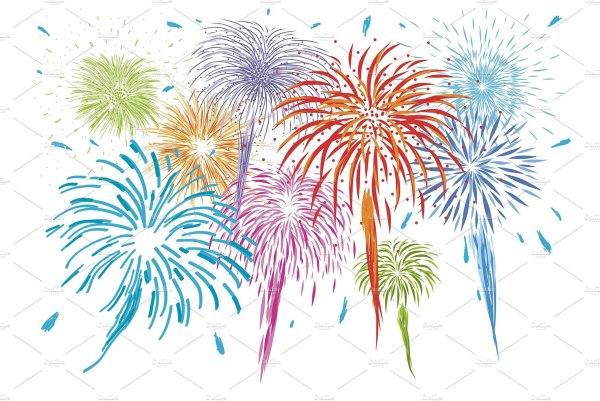 Новогодний фейерверк рисование