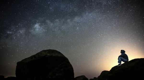 Человек под звездным небом