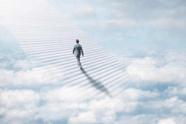 Ангел в небе