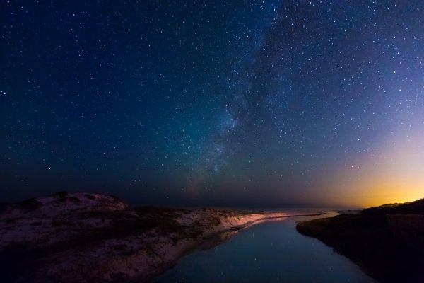 Красивое ночное небо