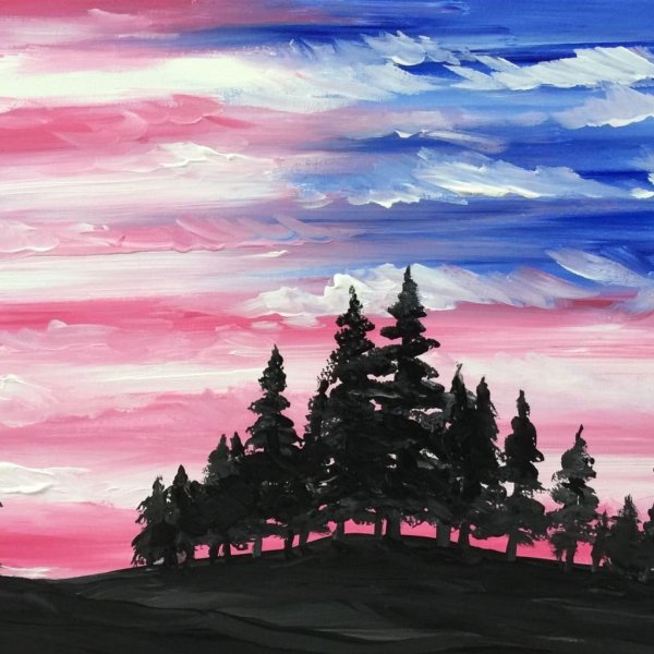 Пейзаж несложный