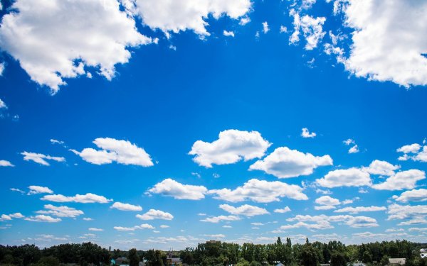 Небо с облаками