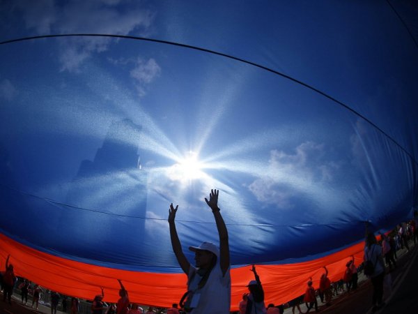 Триколор в небе