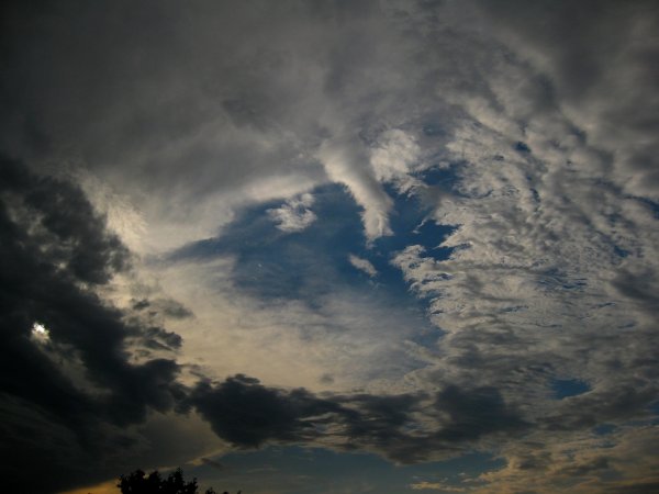 Облако с лицом