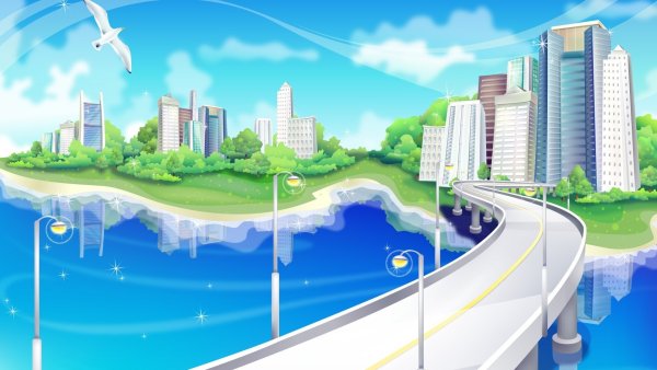 Город вектор