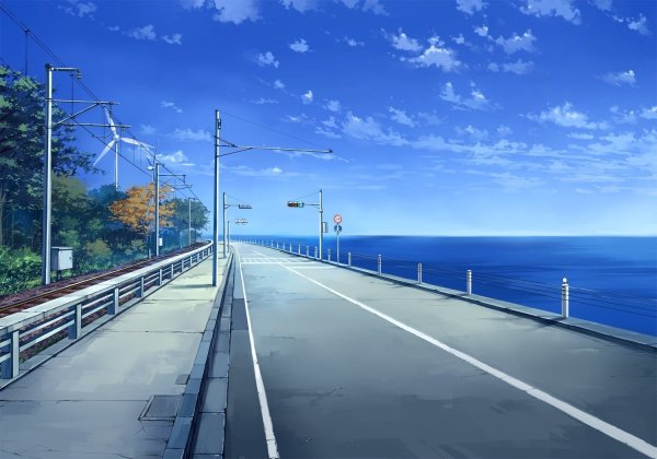 Набережная аниме