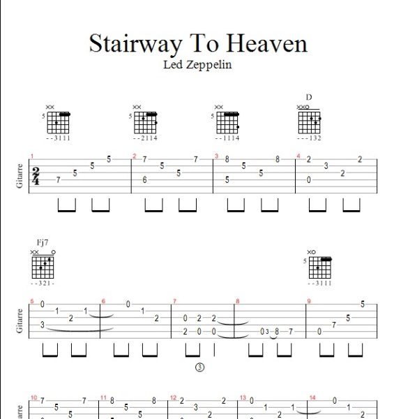 Led Zeppelin Stairway to Heaven