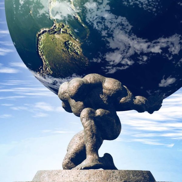 Держит землю