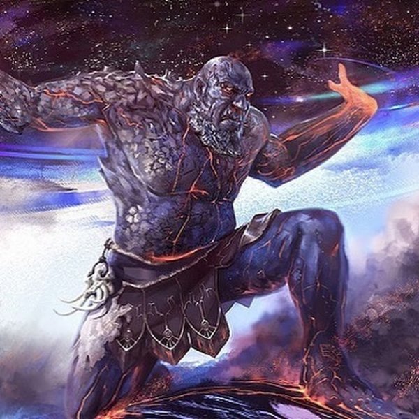 Титан атлас держит Небесный свод