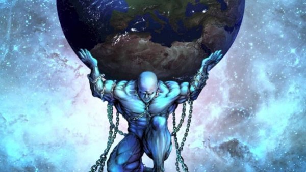 Атлант земной шар