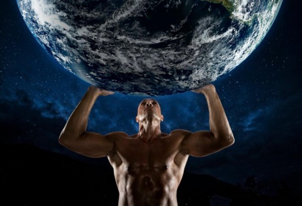 Атланты портик Эрмитаж