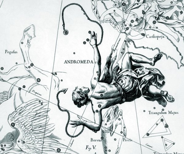 Созвездие Персея и Андромеды