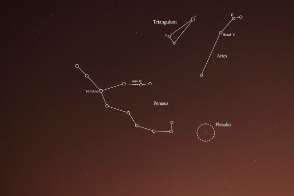 Картинки созвездия Персея и Андромеды