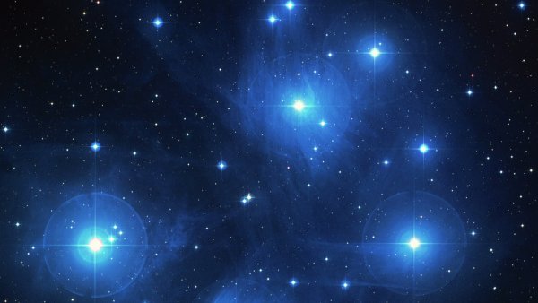 Звездное небо черно белое