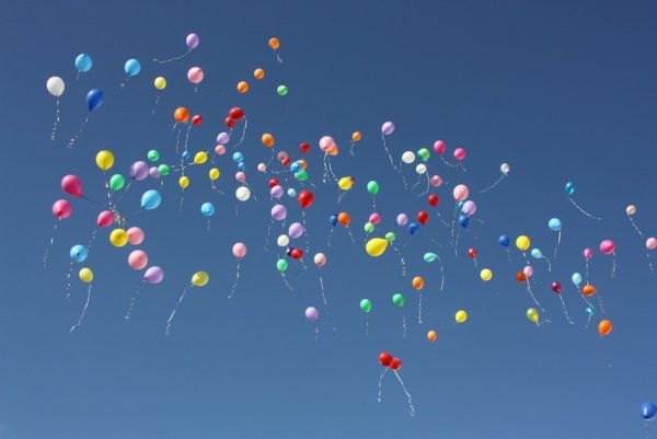 Шарики в небе