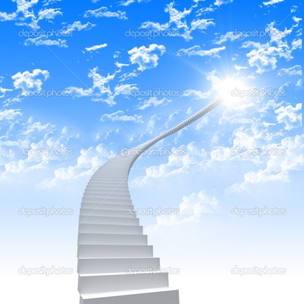 Картина лестница в небеса Джим Уоррен
