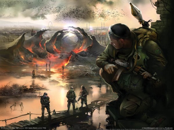 Сталкер чистое небо на рабочий стол