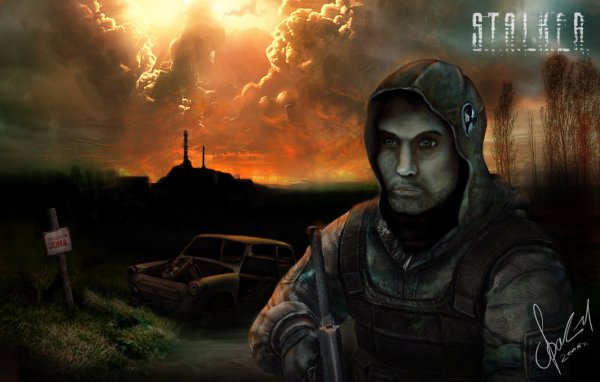 Сталкер Anomaly HD model чистое небо