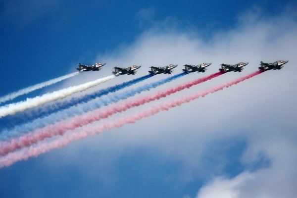 Самолеты на параде