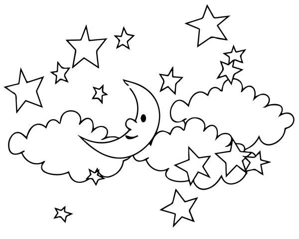 Радуга раскраска для детей