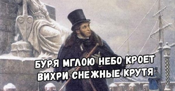 Зимний вечер Пушкин стихотворение