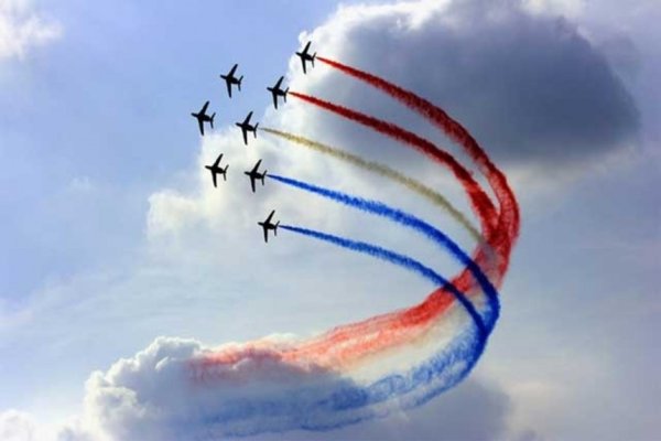 Триколор в небе Авиация