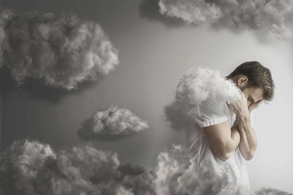 Парень в облаках