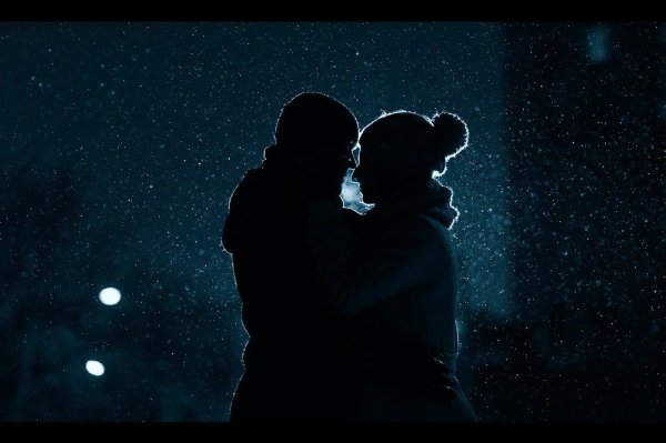 Влюбленные ночью