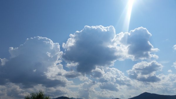 Небо с облаками