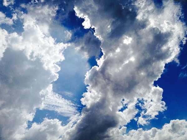 Небо с облаками