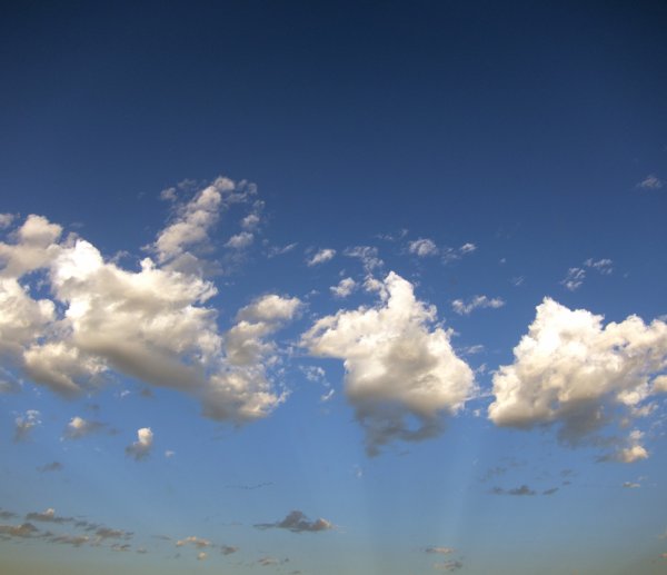 Кучевые облака облака