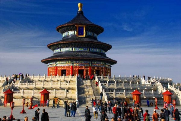 Храм неба Тяньтань Китай КНР Пекин