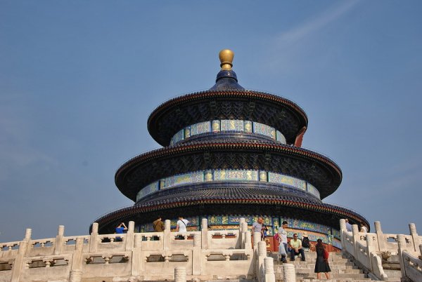 Мост алых ступеней храм неба