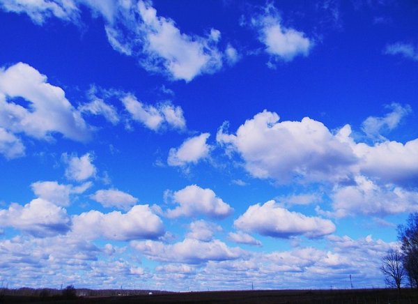 Апрельское небо фото