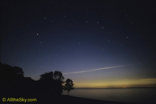 Фотография созвездия большой медведицы