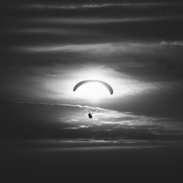 Вид из окна ночью