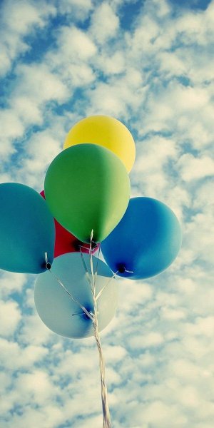 Запуск шаров на выпускной