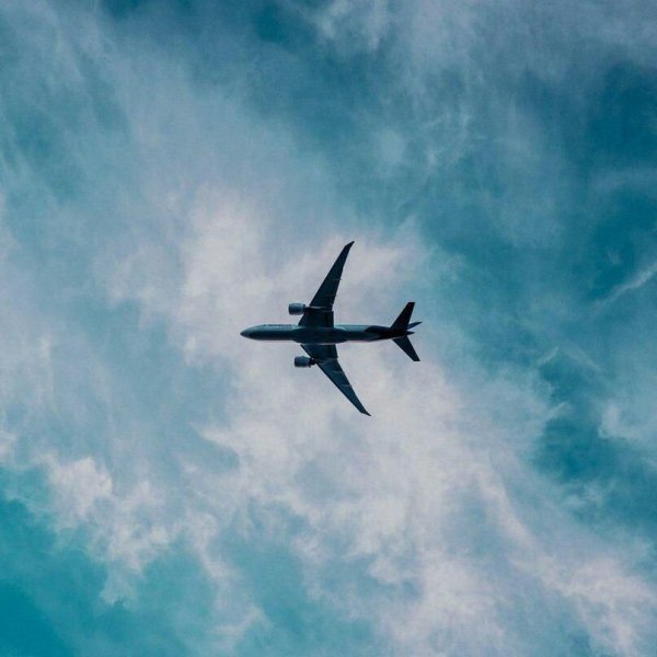 Картинки самолет в небе вертикальные (67 фото)